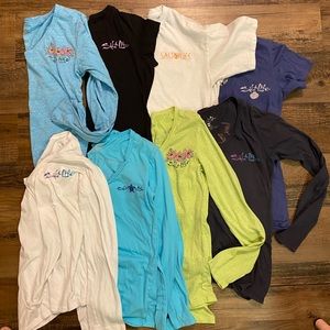 Lot of 8 Women’s Salt Life Tees Small